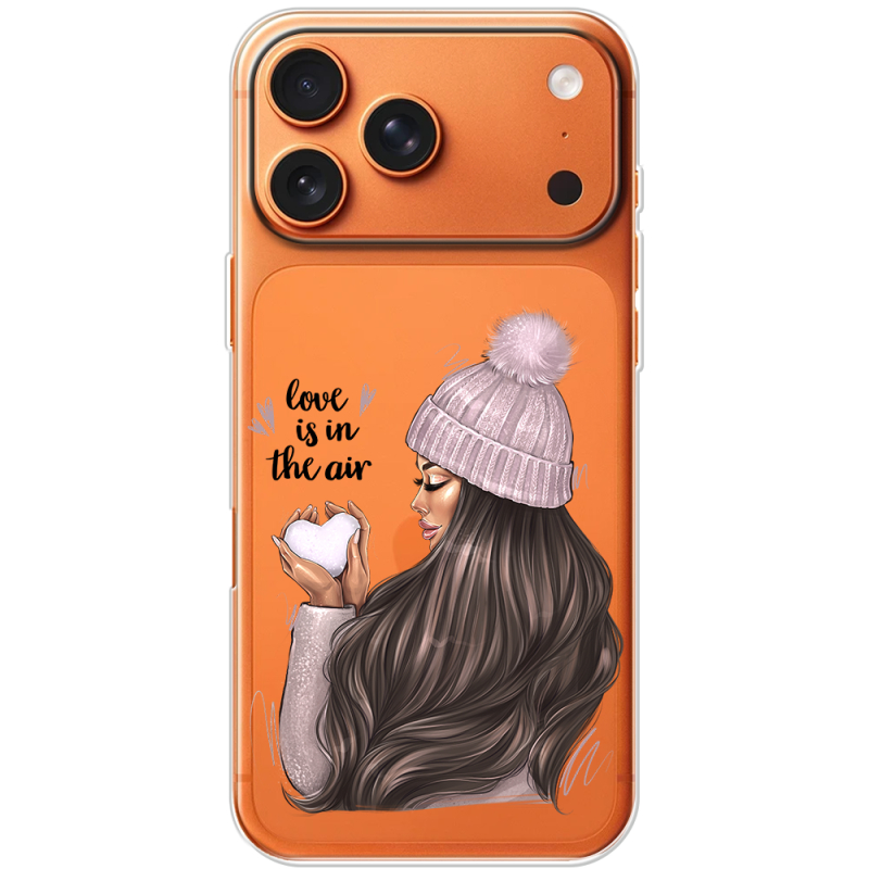 Прозорий чохол BoxFace Apple iPhone 17 Pro Max love is in the air