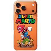 Прозорий чохол BoxFace Apple iPhone 17 Pro Max Super Mario