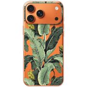 Прозорий чохол BoxFace Apple iPhone 17 Pro Max Banana Leaves