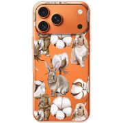Прозорий чохол BoxFace Apple iPhone 17 Pro Max Cotton and Rabbits