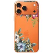 Прозорий чохол BoxFace Apple iPhone 17 Pro Max Floral
