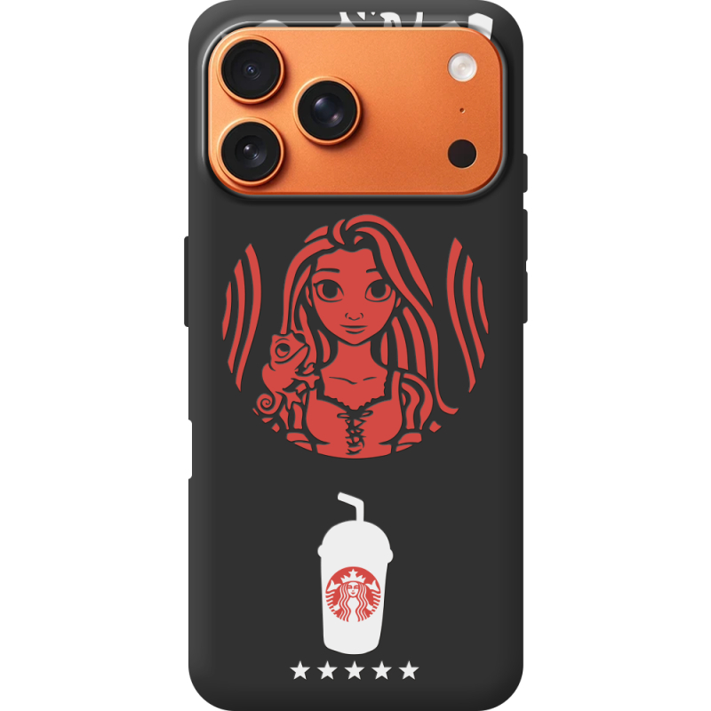 Чорний чохол BoxFace Apple iPhone 17 Pro Max RedWhite Coffee