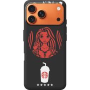 Чорний чохол BoxFace Apple iPhone 17 Pro Max RedWhite Coffee