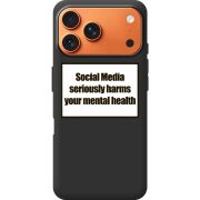 Чорний чохол BoxFace Apple iPhone 17 Pro Max 