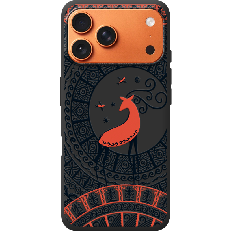 Чорний чохол BoxFace Apple iPhone 17 Pro Max Ornament