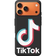 Чорний чохол BoxFace Apple iPhone 17 Pro Max Tik Tok