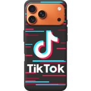 Чорний чохол BoxFace Apple iPhone 17 Pro Max Tik Tok