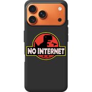 Чорний чохол BoxFace Apple iPhone 17 Pro Max No Internet