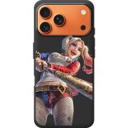 Чорний чохол BoxFace Apple iPhone 17 Pro Max Happy Harley Quinn