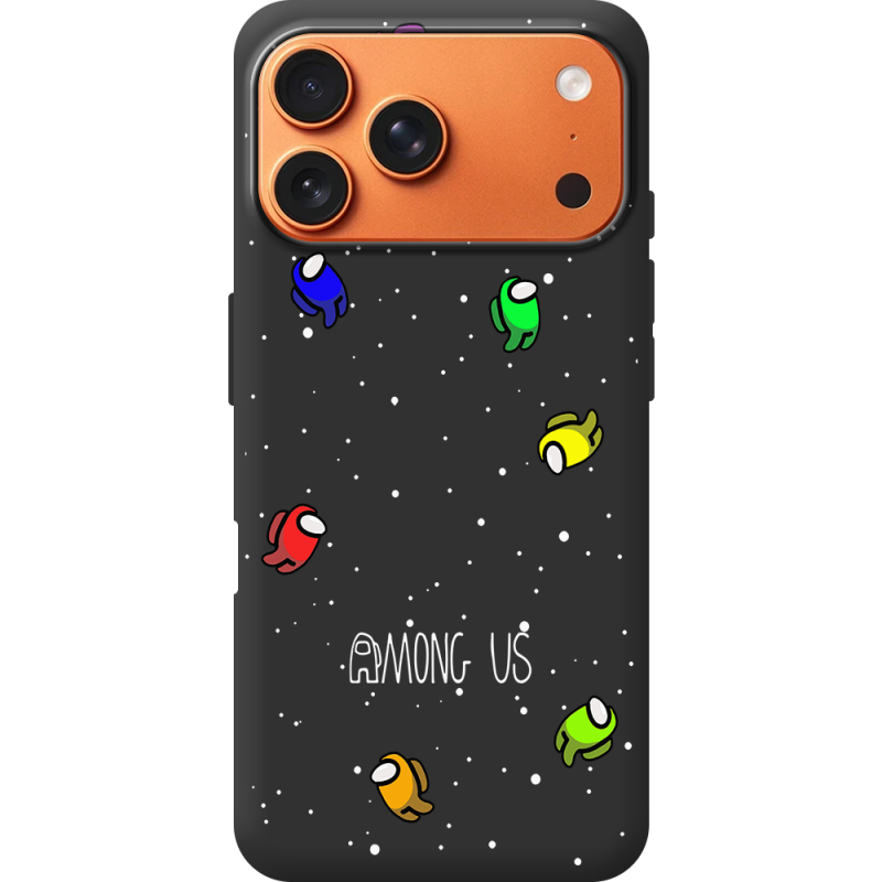 Чорний чохол BoxFace Apple iPhone 17 Pro Max Among Us Invisible