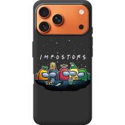 Чорний чохол BoxFace Apple iPhone 17 Pro Max Among Us Impostors