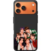 Чорний чохол BoxFace Apple iPhone 17 Pro Max BTS