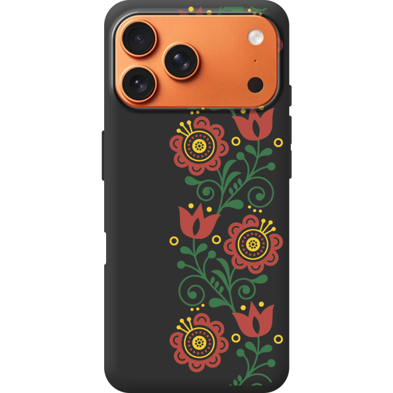 Чорний чохол BoxFace Apple iPhone 17 Pro Max Ethno
