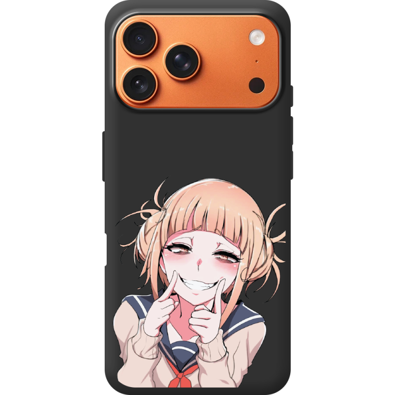 Чорний чохол BoxFace Apple iPhone 17 Pro Max Himiko Toga Smile