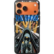 Чорний чохол BoxFace Apple iPhone 17 Pro Max Привид Києва в дії