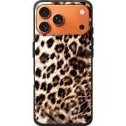 Чорний чохол BoxFace Apple iPhone 17 Pro Max Леопардовий