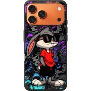 Чорний чохол BoxFace Apple iPhone 17 Pro Max Малий вухань
