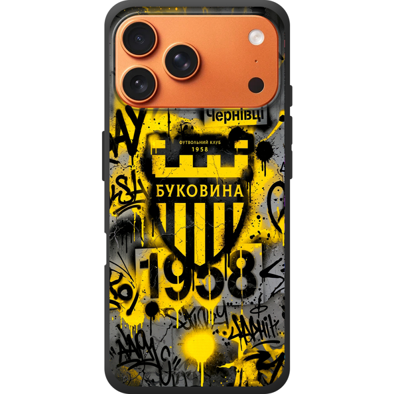Чорний чохол BoxFace Apple iPhone 17 Pro Max 