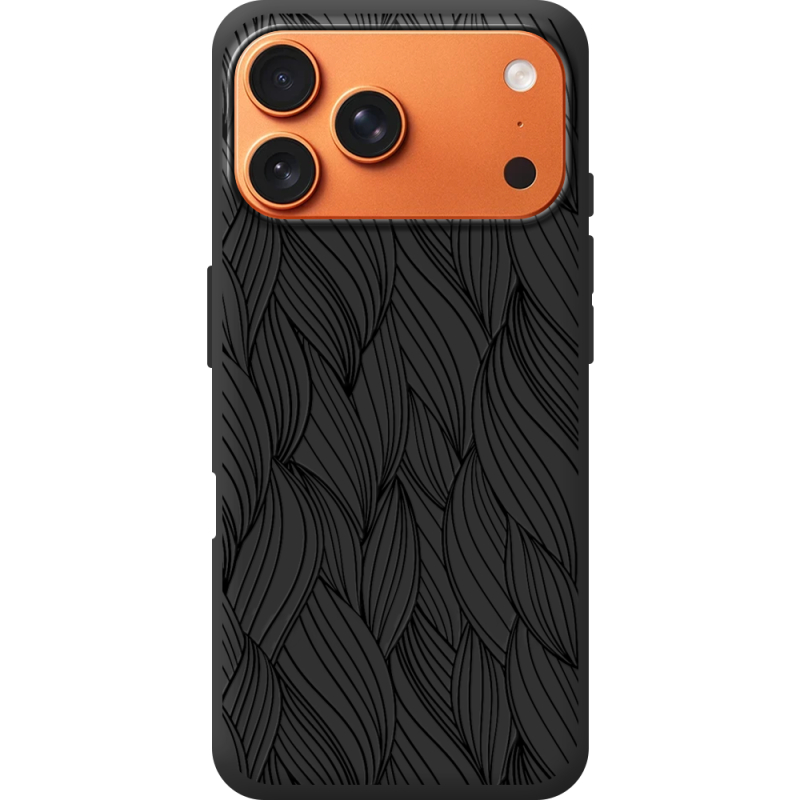 Чорний чохол BoxFace Apple iPhone 17 Pro Max 