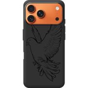 Чорний чохол BoxFace Apple iPhone 17 Pro Max Dove