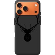 Чорний чохол BoxFace Apple iPhone 17 Pro Max Deer
