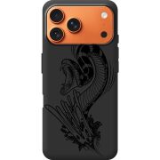 Чорний чохол BoxFace Apple iPhone 17 Pro Max Snake