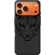 Чорний чохол BoxFace Apple iPhone 17 Pro Max Tiger