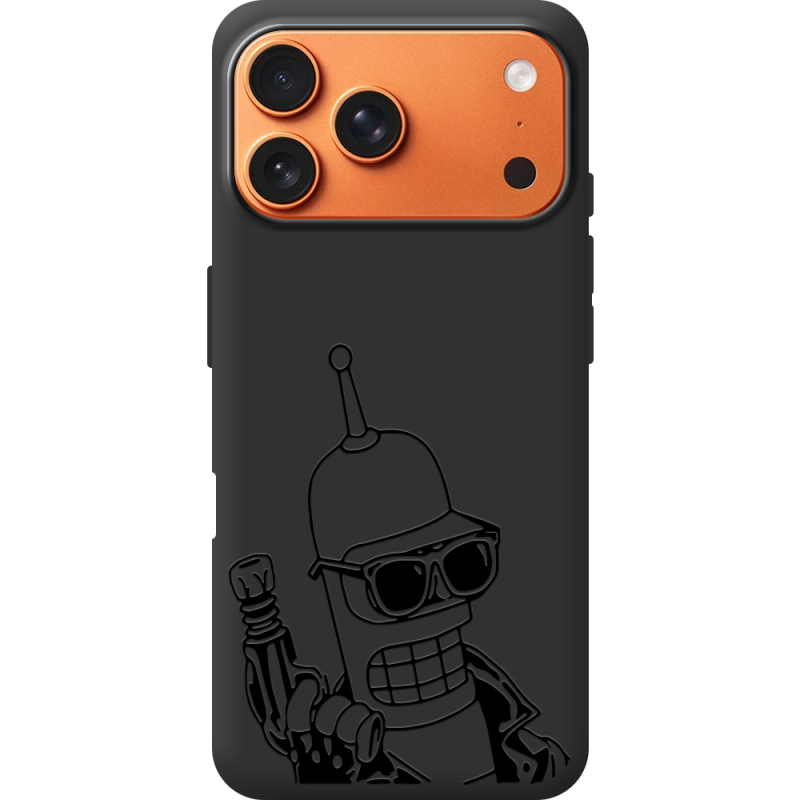 Чорний чохол BoxFace Apple iPhone 17 Pro Max 