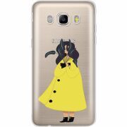 Прозрачный чехол Uprint Samsung J510 Galaxy J5 2016 Just a Girl