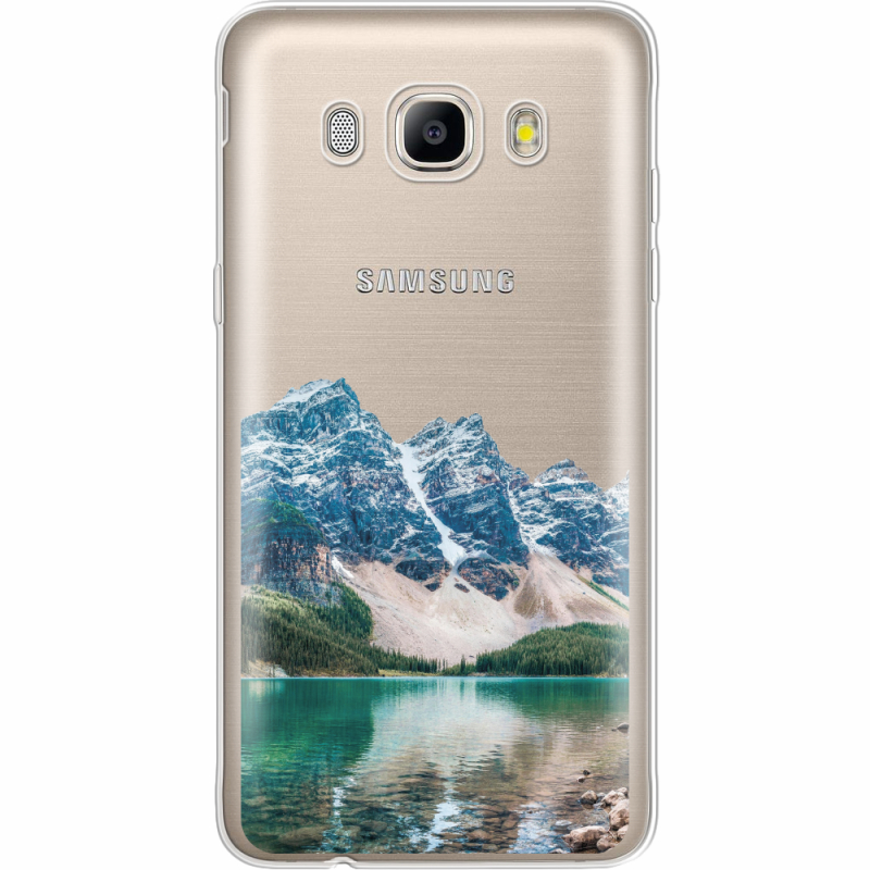 Прозрачный чехол Uprint Samsung J510 Galaxy J5 2016 Blue Mountain