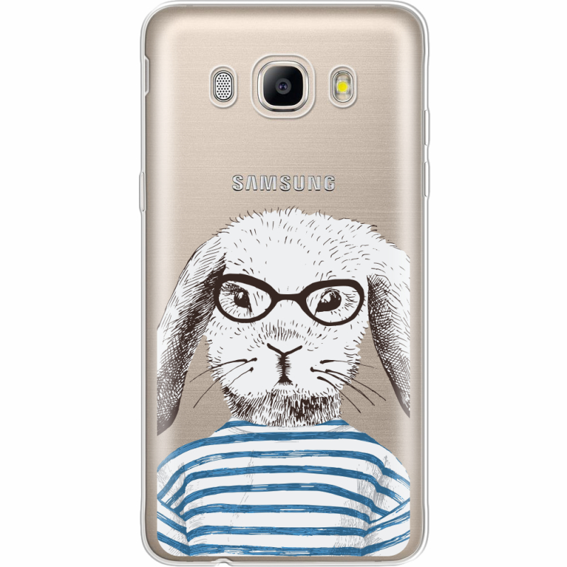 Прозрачный чехол Uprint Samsung J510 Galaxy J5 2016 MR. Rabbit