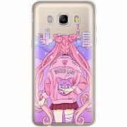 Прозрачный чехол Uprint Samsung J510 Galaxy J5 2016 Wiked Lady