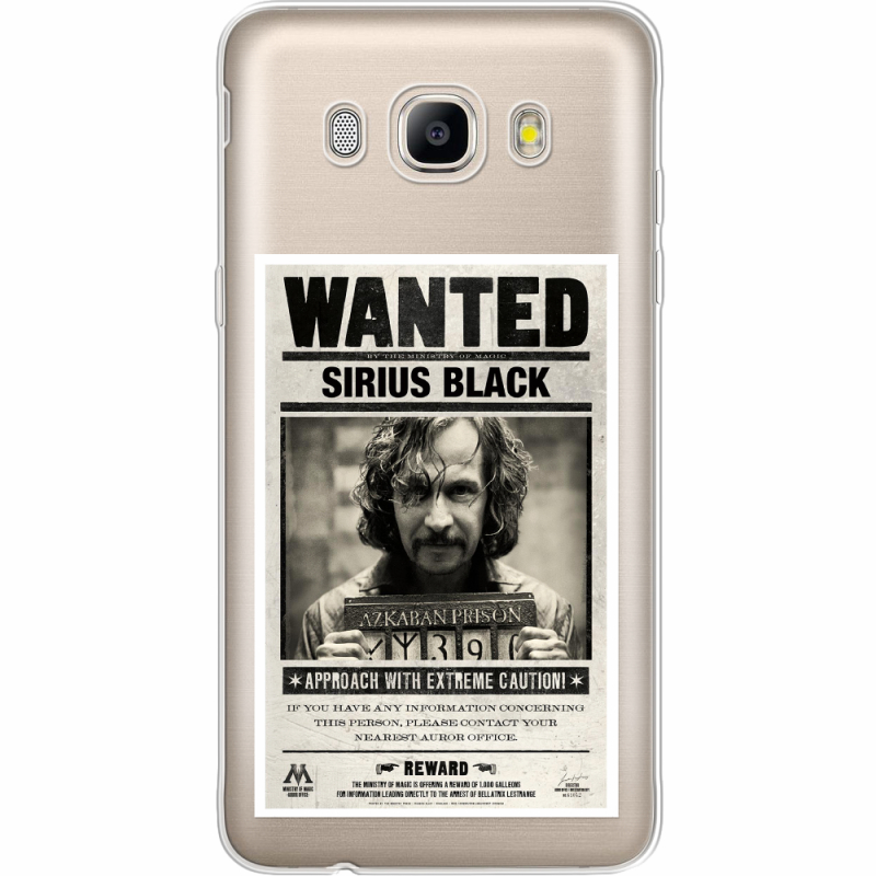 Прозрачный чехол Uprint Samsung J510 Galaxy J5 2016 Sirius Black