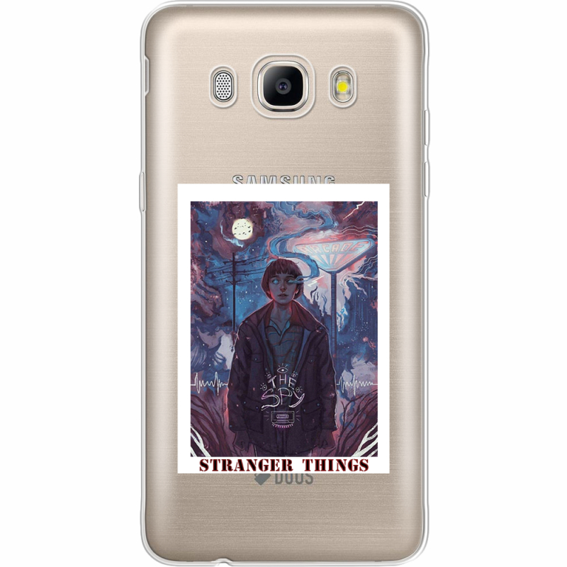 Прозрачный чехол Uprint Samsung J510 Galaxy J5 2016 Stranger Things