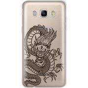 Прозрачный чехол Uprint Samsung J510 Galaxy J5 2016 Chinese Dragon