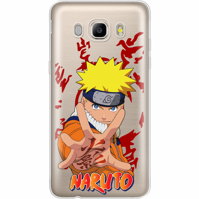 Прозрачный чехол Uprint Samsung J510 Galaxy J5 2016 Naruto