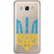 Прозрачный чехол Uprint Samsung J510 Galaxy J5 2016 Gold Trident