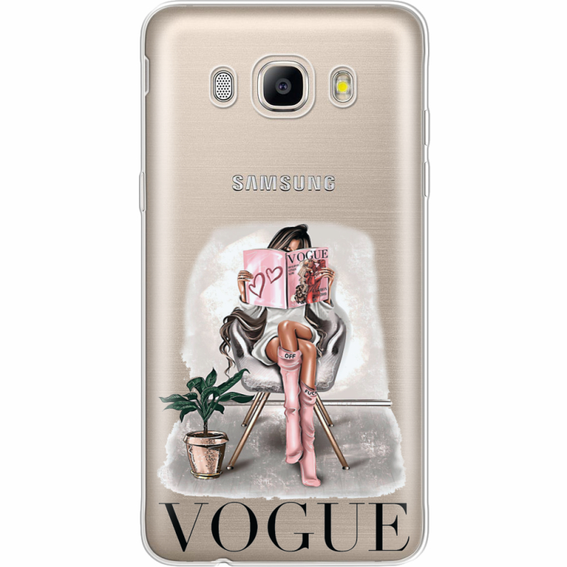 Прозрачный чехол Uprint Samsung J510 Galaxy J5 2016 VOGUE