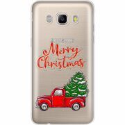Прозрачный чехол Uprint Samsung J510 Galaxy J5 2016 Holiday Car