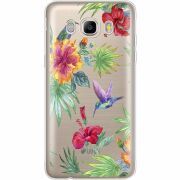 Прозрачный чехол Uprint Samsung J510 Galaxy J5 2016 Tropical