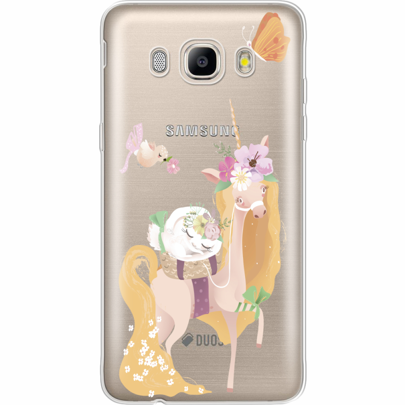 Прозрачный чехол Uprint Samsung J510 Galaxy J5 2016 Uni Blonde