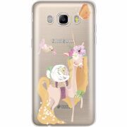 Прозрачный чехол Uprint Samsung J510 Galaxy J5 2016 Uni Blonde