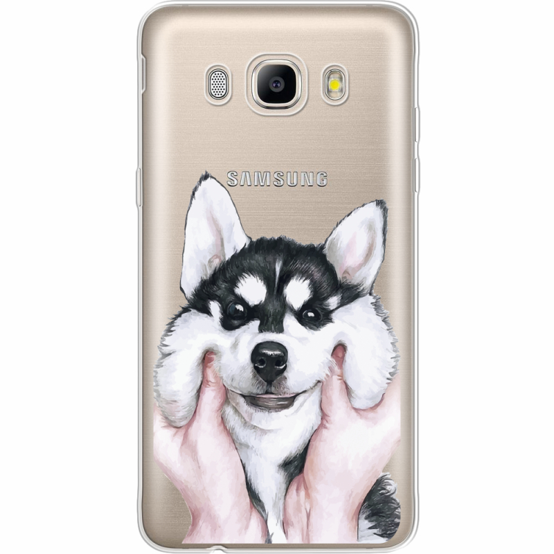 Прозрачный чехол Uprint Samsung J510 Galaxy J5 2016 Husky