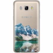 Прозрачный чехол Uprint Samsung J710 Galaxy J7 2016 Blue Mountain