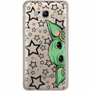 Прозрачный чехол Uprint Samsung J710 Galaxy J7 2016 Baby Yoda