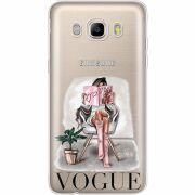 Прозрачный чехол Uprint Samsung J710 Galaxy J7 2016 VOGUE