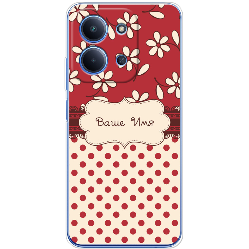 Чохол BoxFace Poco C85 Именной Polka Dots