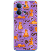 Чохол BoxFace Poco C85 Yoga Cat