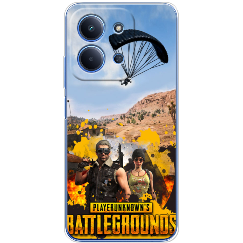 Чохол BoxFace Poco C85 Pubg parachute