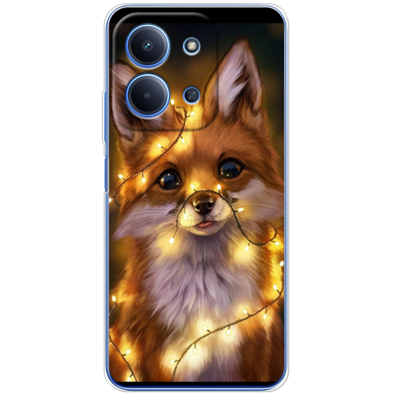 Чохол BoxFace Poco C85 Різдвяна лисичка